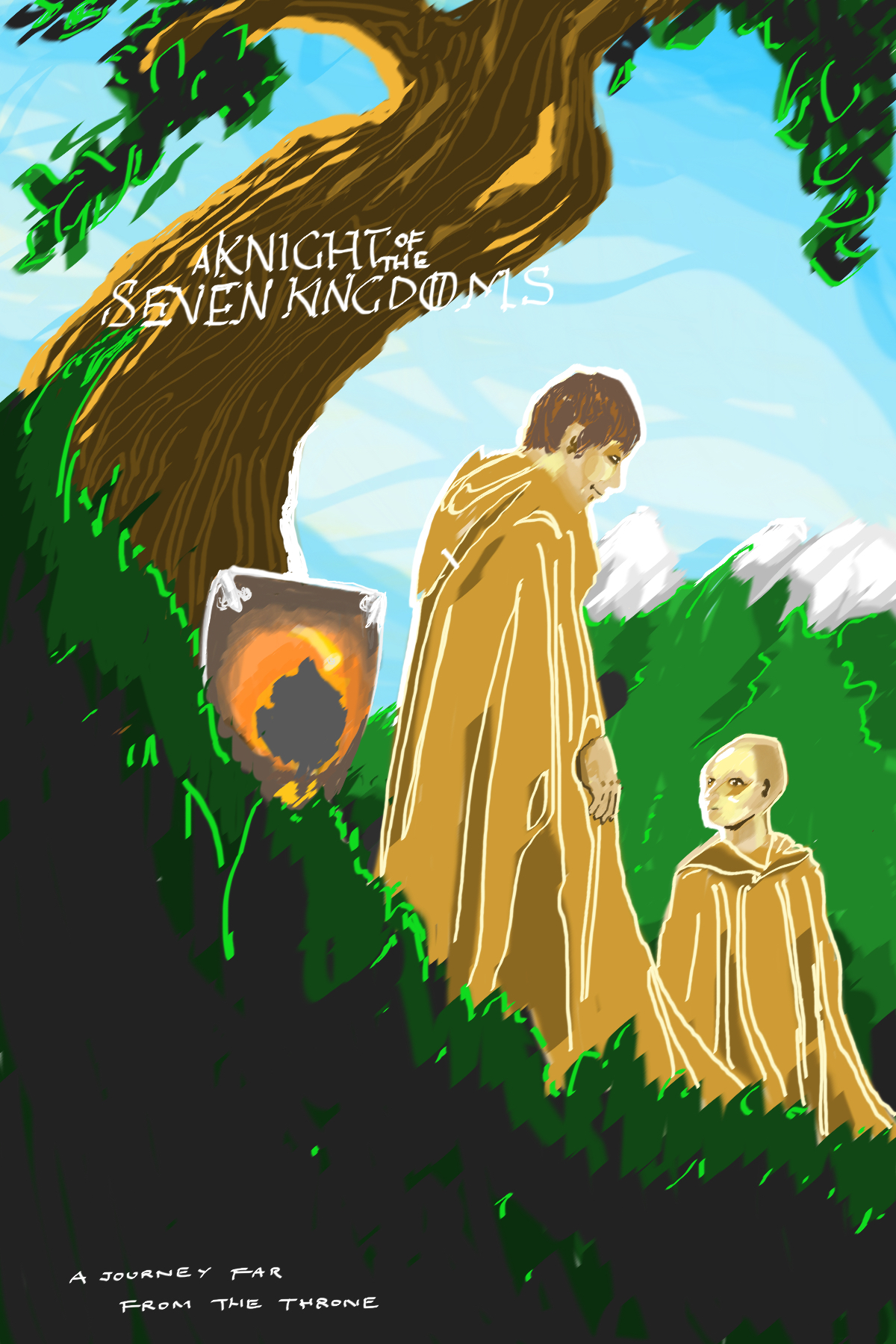 A Knight of the Seven Kingdoms — poster illustration